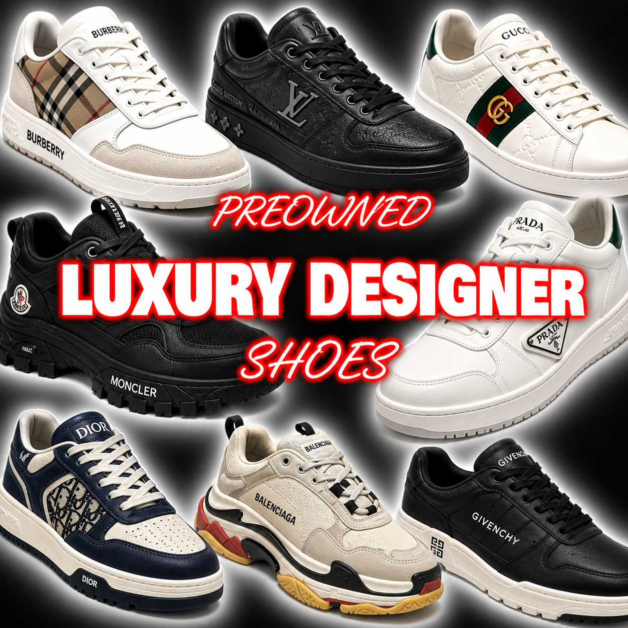 Preowned Luxury Designer Shoes Supplier